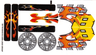 Sticker Sheet for Set 8646 - (52176/4254518)