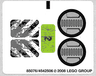 Sticker Sheet for Set 8957 - (85076/4542506)