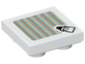 Tile, Modified 2 x 2 Inverted with Super Mario Scanner Code Kamek Pattern (Sticker) - Sets 71391 / 71407 / 71440