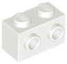 Brick, Modified 1 x 2 with Studs on 1 Side