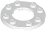 Plate, Round 4 x 4 with 2 x 2 Round Open Center