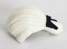 Minifigure, Hair Long Tied Back with Dark Blue Ribbon Pattern