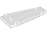 Technic, Panel Plate 5 x 11 x 1 Tapered