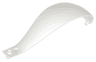 Panel 4 x 4 x 11 Curved Tapered with Clip at Each End
