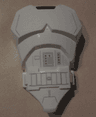 Large Figure Torso with SW Stormtrooper Armor Pattern (Original Trilogy)