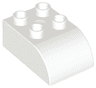 Duplo, Brick 2 x 3 Slope Curved