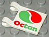 Flag 2 x 2 Square with Octan Logo Pattern