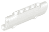 Technic, Panel Curved 7 x 3 with 2 Pin Holes through Panel Surface