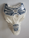 Large Figure Torso with Bionicle Blue and Gray Pattern