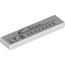 Tile 1 x 4 with 'Chiron LT-B' and Variable Code Pattern