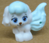 Dog, Whisker Haven Tales, Cinderella's Puppy with Light Aqua Bangs and Tail, Bright Light Blue Eyes and Dark Brown Nose Pattern (Pumpkin)
