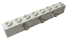 Electric, Light Brick 1 x 8 with 3 Front Light Prisms