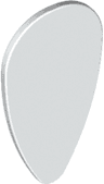 Minifigure, Shield Oval