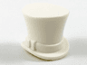 Minifigure, Headgear Hat, Top Hat with Ribbon