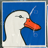 Duplo, Tile 2 x 2 x 1 with Duck Mosaic Picture 03 Pattern