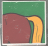 Duplo, Tile 2 x 2 x 1 with Horse Mosaic Picture 03 Pattern