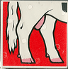 Duplo, Tile 2 x 2 x 1 with Cow Mosaic Picture 04 Pattern