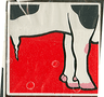 Duplo, Tile 2 x 2 x 1 with Cow Mosaic Picture 05 Pattern