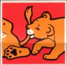 Duplo, Tile 2 x 2 x 1 with Lion Mosaic Picture 14 Pattern