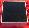 Duplo, Tile 2 x 2 x 1 with Shape Black Square Pattern