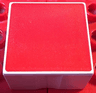 Duplo, Tile 2 x 2 x 1 with Shape Red Square Pattern