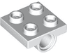 Plate, Modified 2 x 2 with Pin Holes