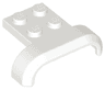 Vehicle, Mudguard 4 x 3 x 1 with Arch Curved