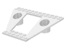 Wing Plate Bi-level 12 x 9 x 2 1/3