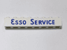 Brick 1 x 8 with Blue 'ESSO SERVICE' Long Pattern