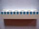 Brick 1 x 6 with Ferry Squares Light Blue in 1 Line At Top Pattern
