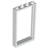 Door, Frame 1 x 4 x 6 with 4 Holes on Top and Bottom