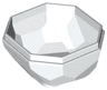 Rock 4 x 4 Octagonal Boulder, Bottom