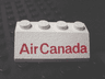 Slope 45 2 x 4 with Red 'Air Canada' Pattern
