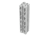 Support 2 x 2 x 8 with Channels and Top Peg, Lattice on 2 Sides