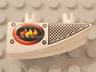 Vehicle, Fairing 1 x 4 Side Flaring Intake with 2 Pins with Firefighter Pattern Right
