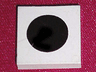 Tile 2 x 2 without Groove with Black Circle Small Pattern
