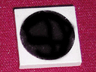 Tile 2 x 2 with Black Circle Large Pattern