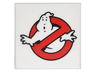 Tile 2 x 2 with Ghostbusters Logo Pattern