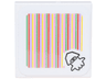 Tile 2 x 2 with Super Mario Scanner Code Blooper Pattern (Sticker) - Sets 71361 / 71413 / 71432