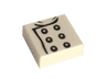 Tile 1 x 1 with Chef Jacket Pattern