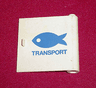 Door 1 x 5 x 4 Right with Blue Fish & TRANSPORT Pattern