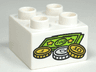 Duplo, Brick 2 x 2 with Money Coins and Bills Pattern