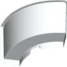 Panel 3 x 3 x 2 Corner Convex