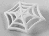 Minifigure, Weapon Web Effect, Medium with Bar on Back