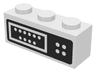 Brick 1 x 3 with Control Panel Pattern