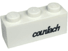 Brick 1 x 3 with Black 'countach' Pattern