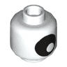 Minifigure, Head without Face with Large Black Eye with Pupil Pattern