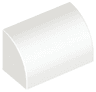 Slope, Curved 1 x 2 with Bottom Stud Holder