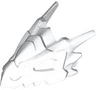 Dragon Head (Ninjago) Jaw Upper with Horns and Large Eye Openings
