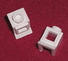 Window 1 x 1 x 1 with Extended Lip, with Trans-Clear Glass